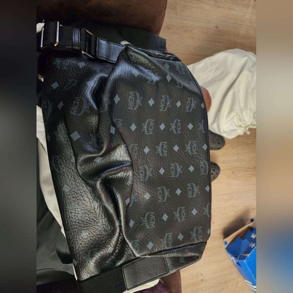 Mcm Backpack And Computer Back - image 1